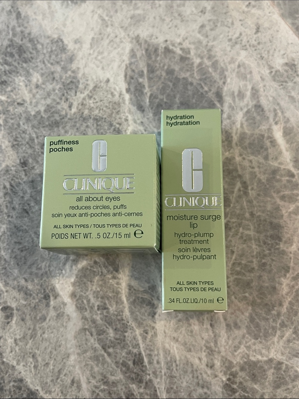 Clinique Moisture Surge Lip & All About Eyes — Brand New